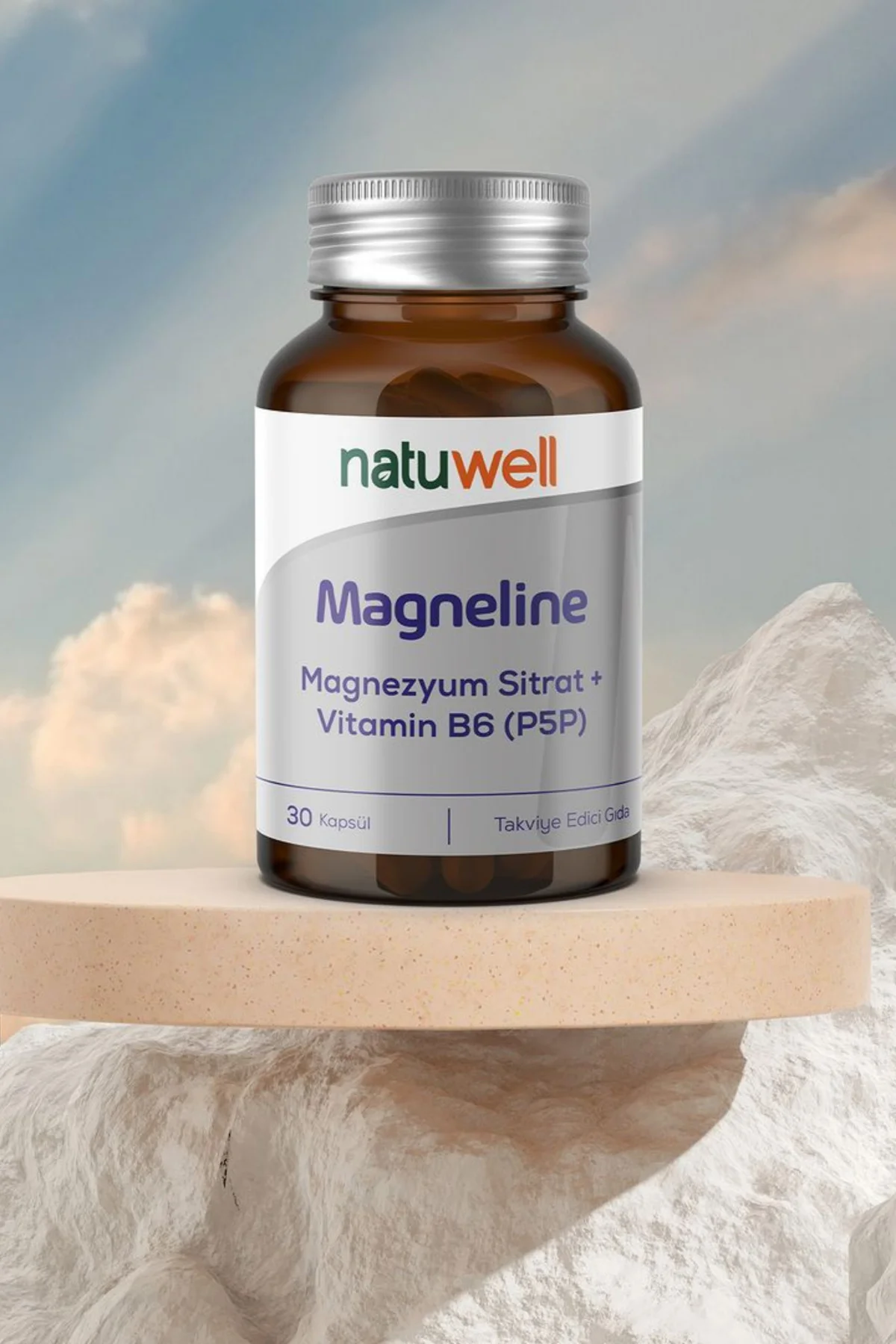 Magneline Magnezyum Sitrat + P5P 30 Kapsül NTWMGP5301 Fiyatı, Yorumları ve Özellikleri