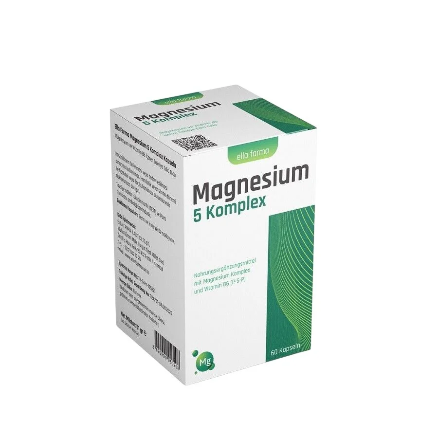 Magnesium 5 Komplex 60 Kapseln Magnesium 5 Komplex 60 Kapseln Fiyatı, Yorumları ve Özellikleri