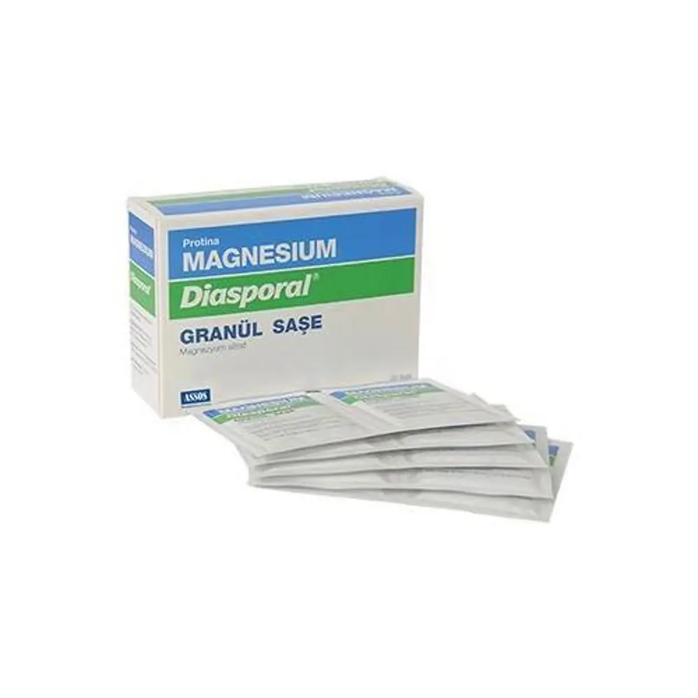 Magnesium Diasporal 300 gr 20 Granül Saşe 8699708260049