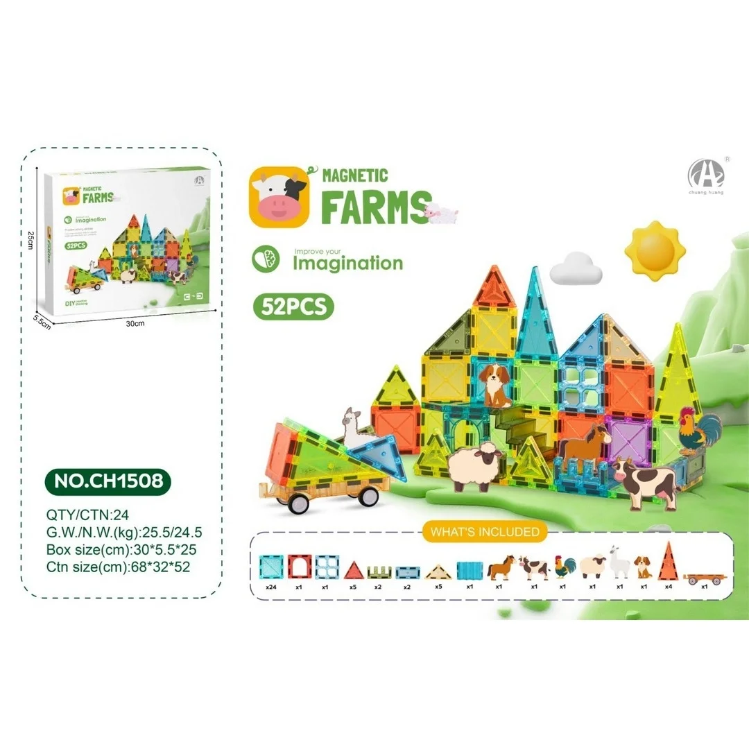 Magnetic Blok 5.5 cm 52 Parça Fiyatı, Yorumları ve Özellikleri