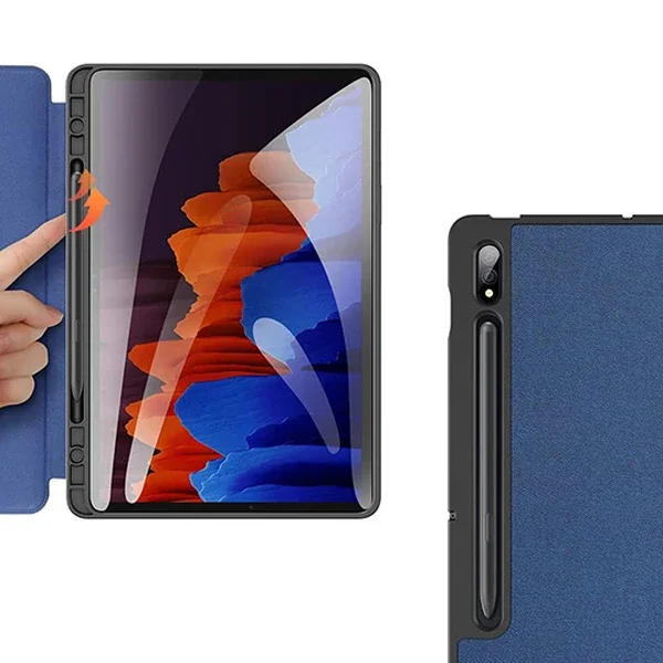 Magnetic Kılıf Samsung Galaxy Tab S8/S7 - Uyku Modlu Flip Case