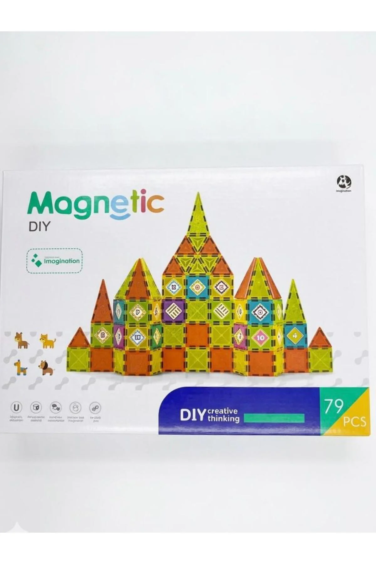 03-CH1044 5,5 CM MANYETİK BLOKLAR 79 PCS