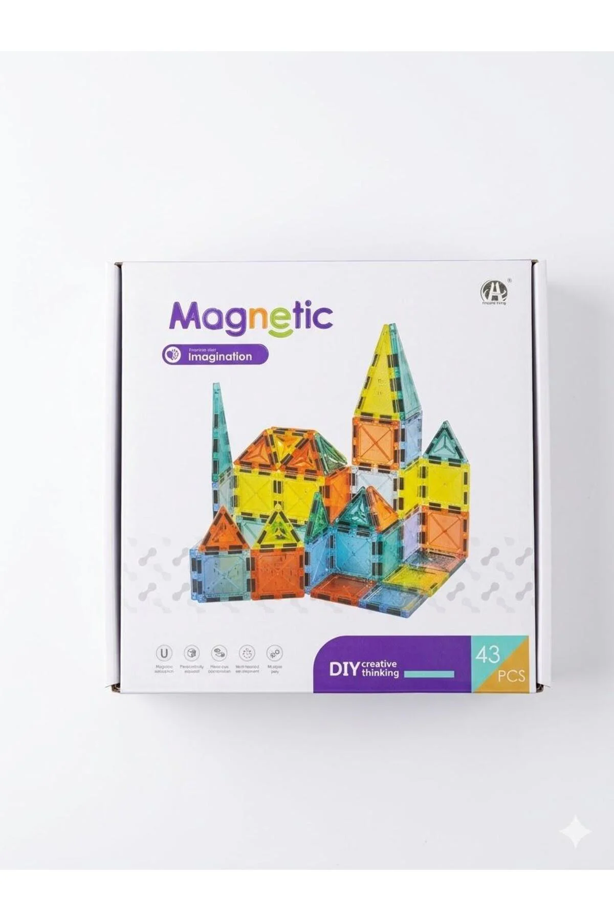03-CH1301 5,5 CM MANYETİK BLOKLAR 43 PCS