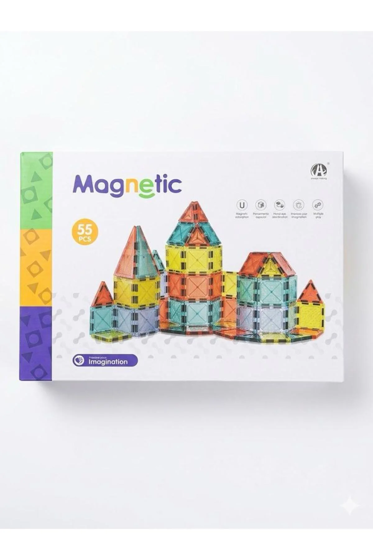 03-CH1300 5,5 CM MANYETİK BLOKLAR 55 PCS
