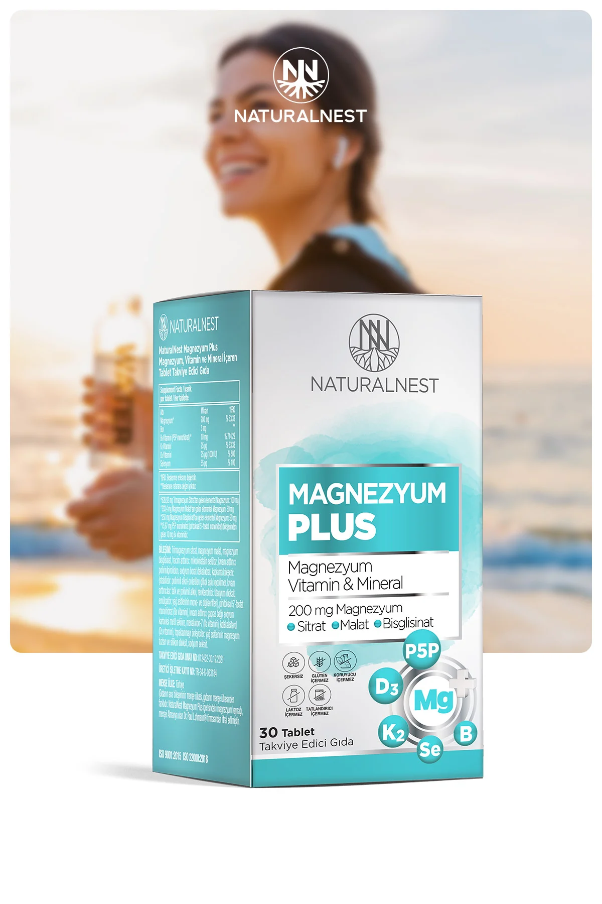 Magnezyum 200 Mg 30 Tablet