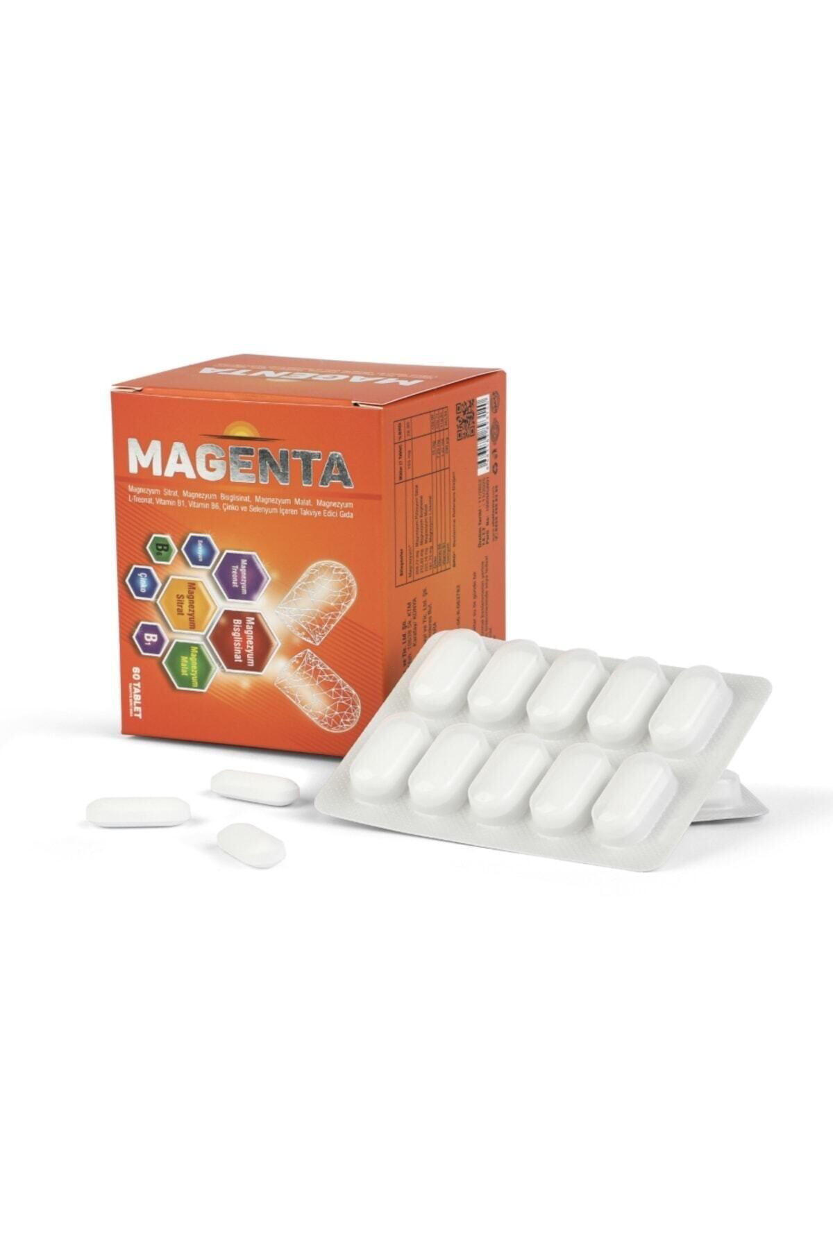 Magenta Magnezyum 60 Tablet 8683583893140