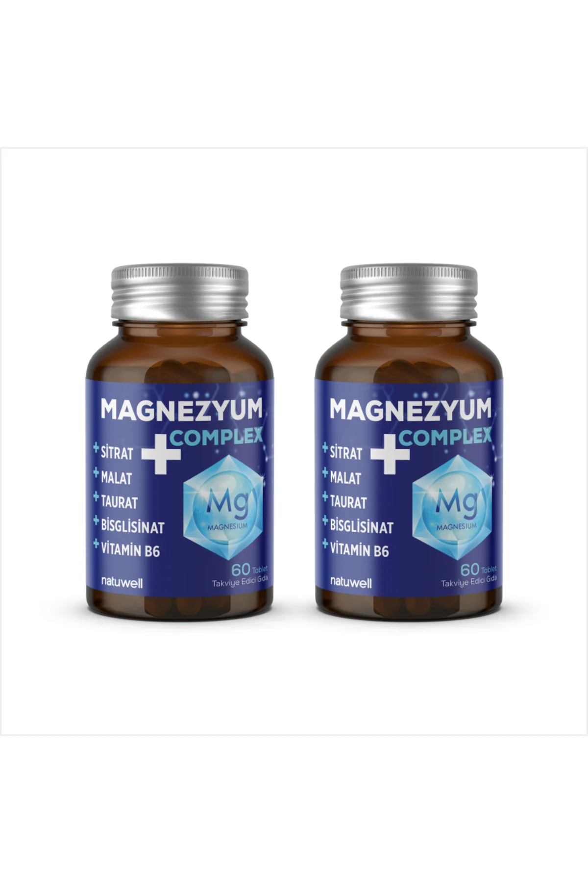 Magnezyum Complex 60 Tablet - 2 Adet Magnezyum Complex 60 Tablet - 2 Adet