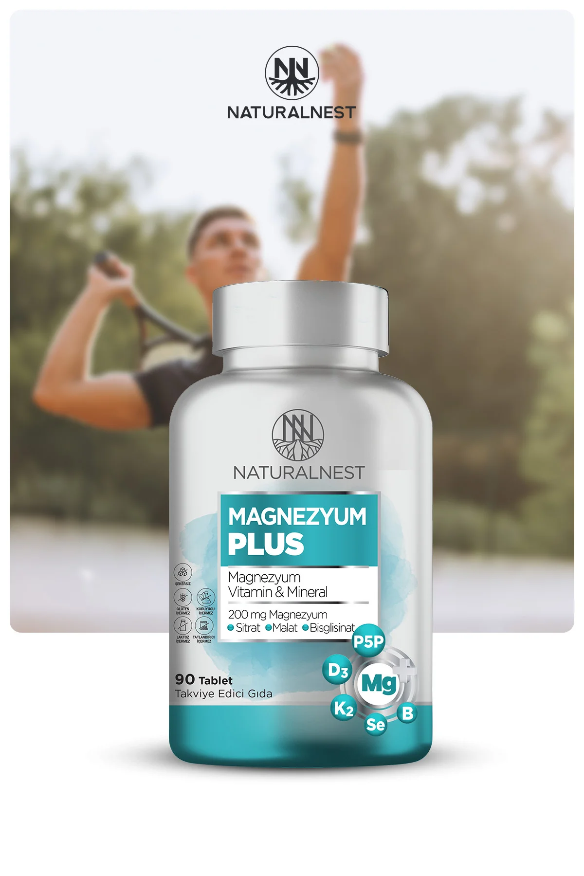 Magnezyum Plus 90 Tablet