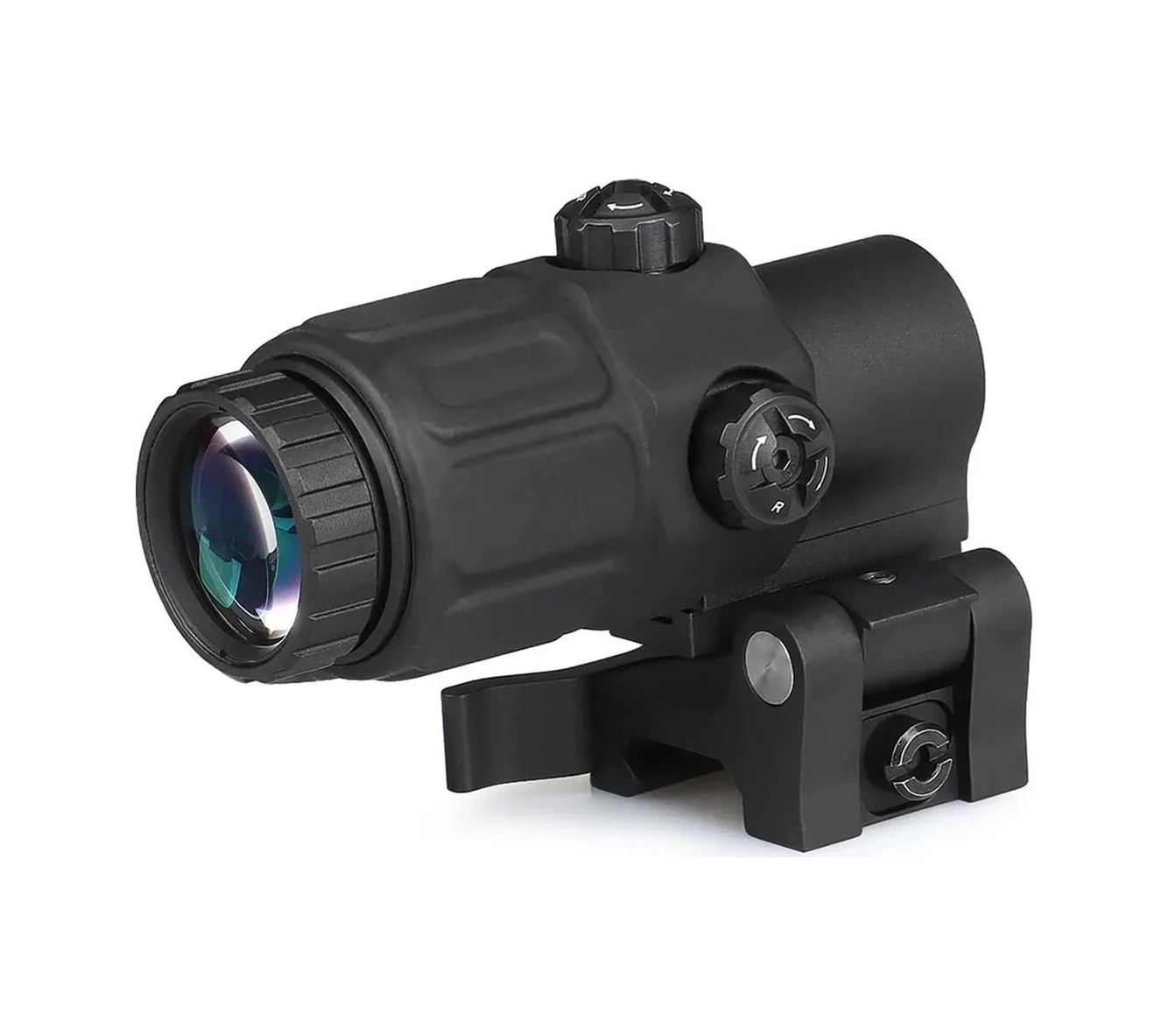 Magnifier 5x Yakınlaştırmalı Dürbün - 22mm Ray Uyumlu, Katlanır Yaylı Ayaklı Lisinya Diğer