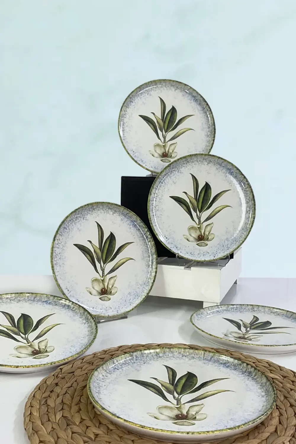 Keramika Magnolia 17 Parça 6 Kişilik Kahvaltı Takımı