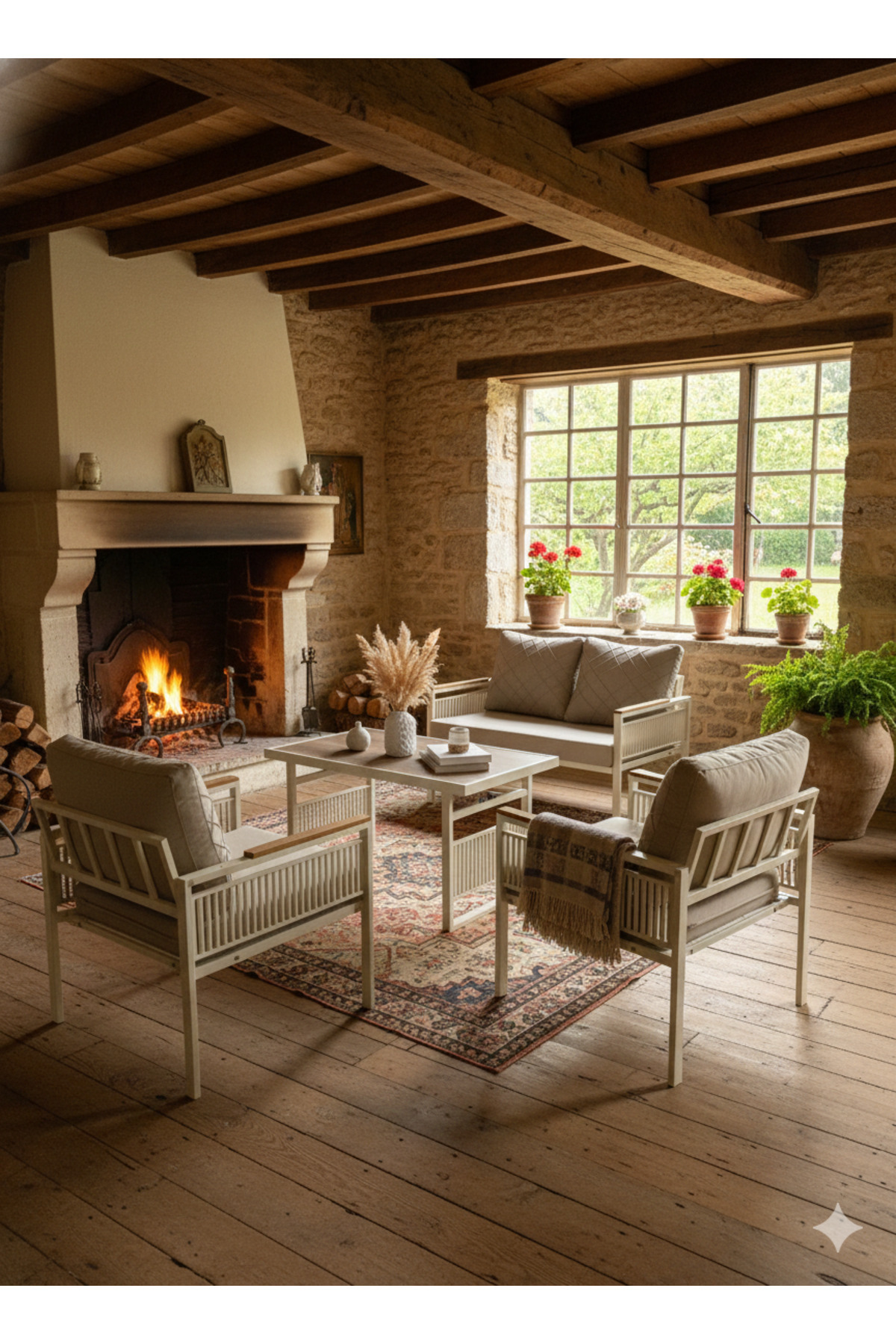 Magnolia 211 Masa Cappuccino Bahçe Mobilyası – Şık Ve Konforlu Ba