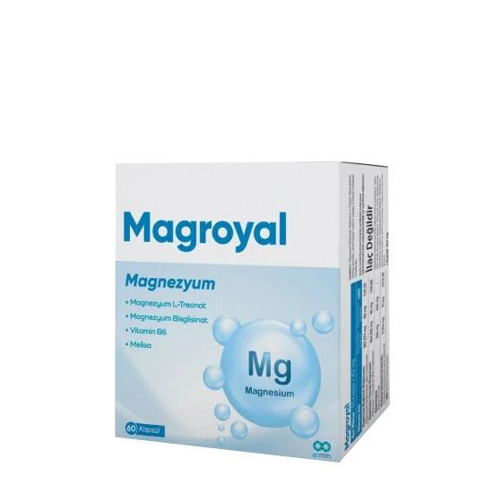 Magroyal Magnezyum 60 Kapsül Magroyal Magnezyum 60 Kapsül