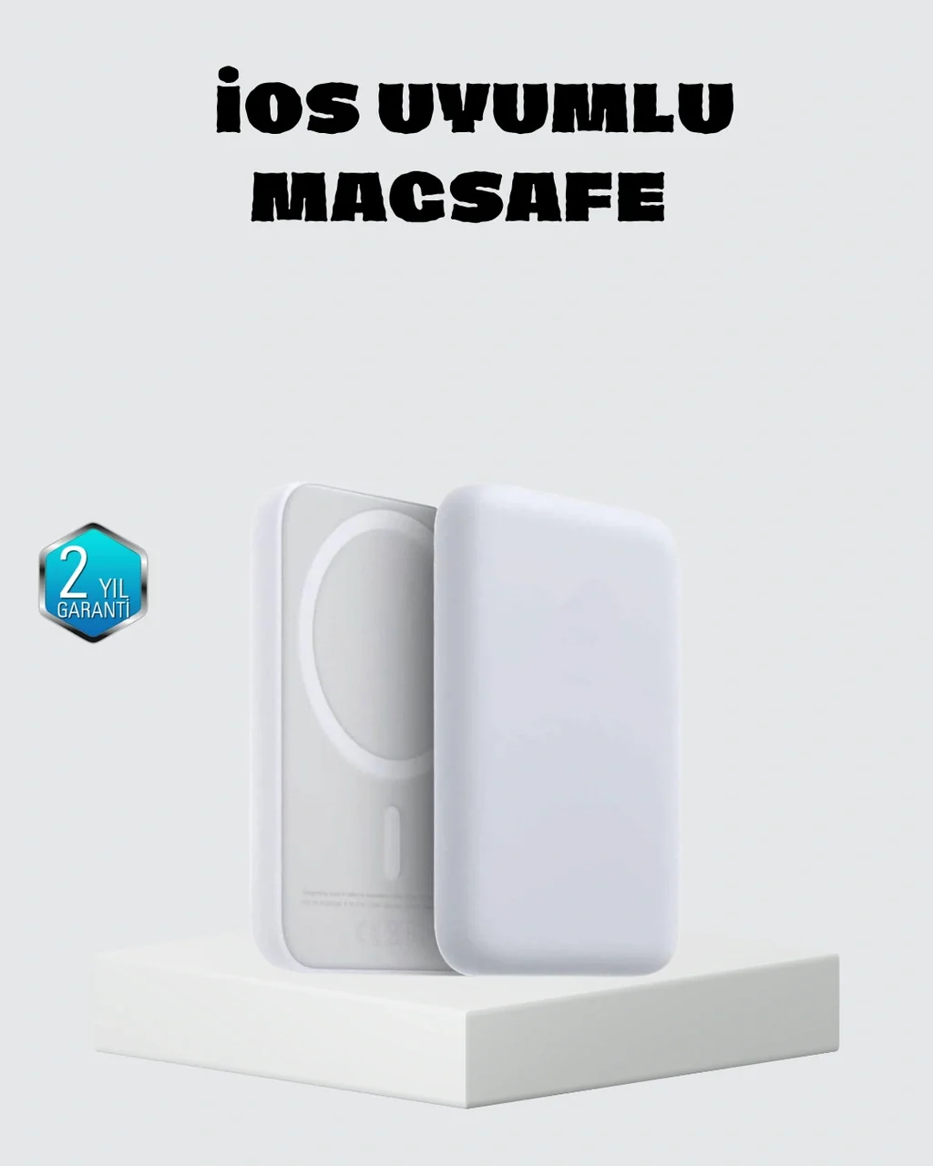 Magsafe 15w Kablosuz Hızlı Şarj, Lightning Girişli Taşınabilir Batarya Diğer