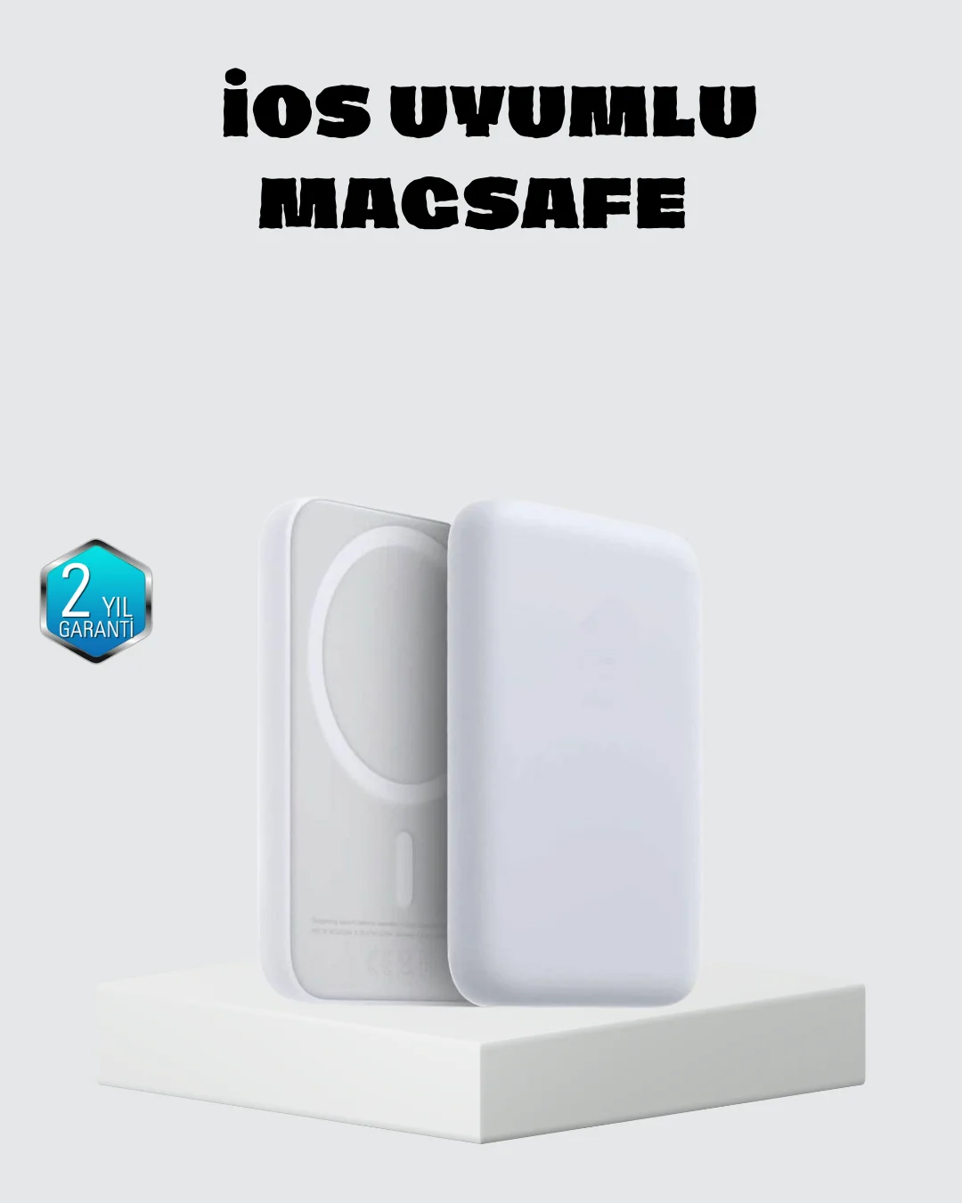 MagSafe 15W Kablosuz Hızlı Şarj, Lightning Girişli Taşınabilir Batarya MagSafe 15W Kablosuz Hızlı Şarj, Lightning Girişli Taşınabilir Batarya