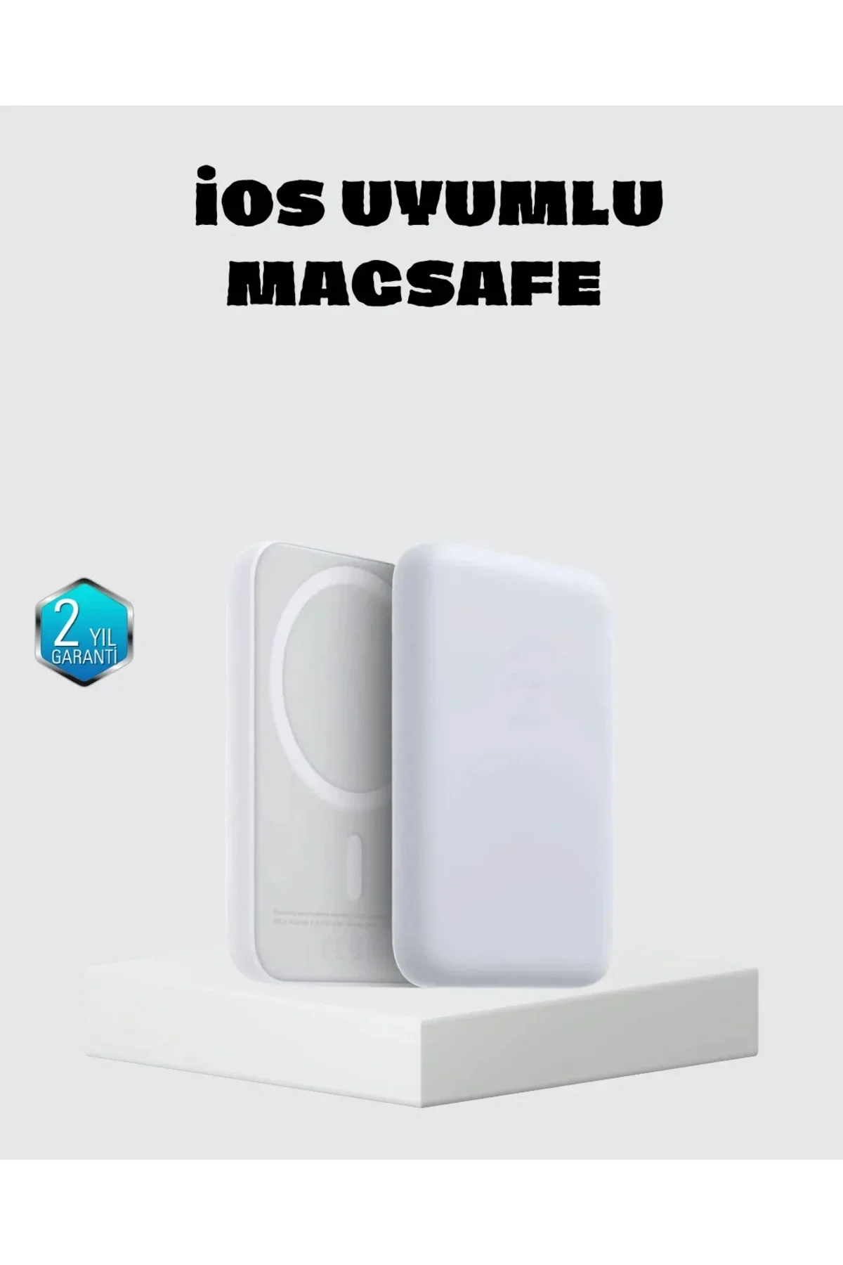 MagSafe 15W Kablosuz Hızlı Şarj, Lightning Girişli Taşınabilir Batarya MagSafe 15W Kablosuz Hızlı Şarj, Lightning Girişli Taşınabilir Batarya