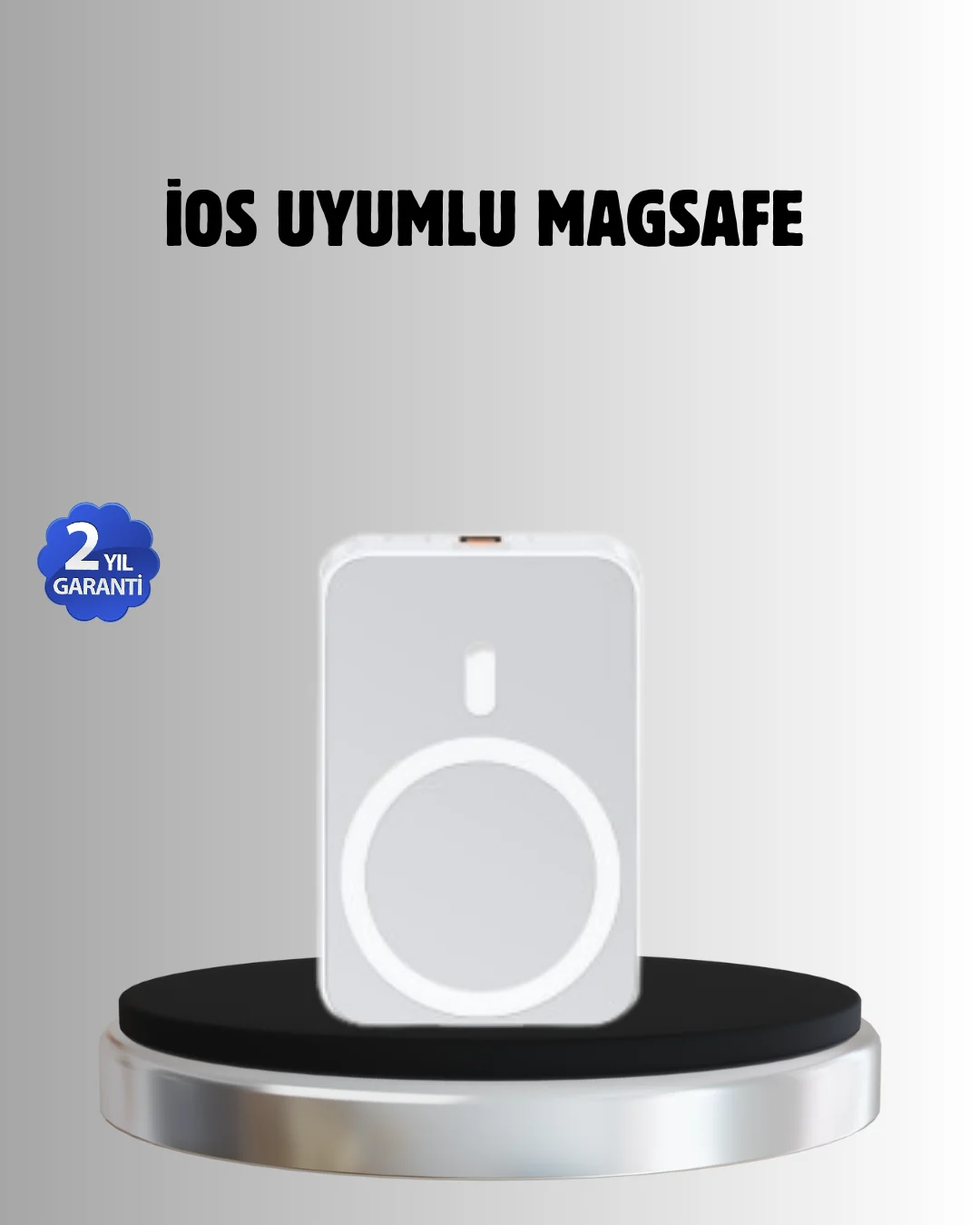 MagSafe Battery Pack Kablosuz Hızlı Şarj, Kompakt ve Taşınabilir Güç Bankası Fiyatı, Yorumları ve Özellikleri
