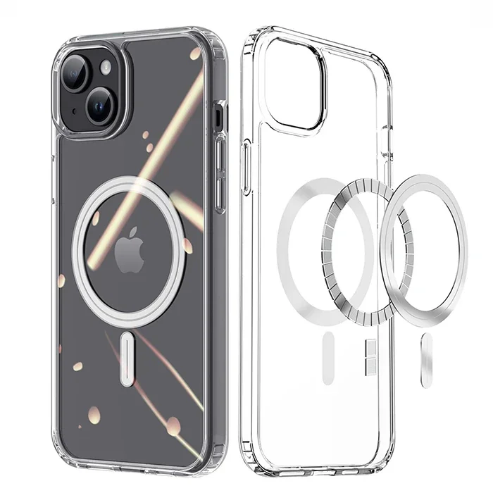 MagSafe Manyetik Silikon iPhone 15 Plus Kılıfı - Sararma Yapmaz, Kablosuz Şarj Destekli