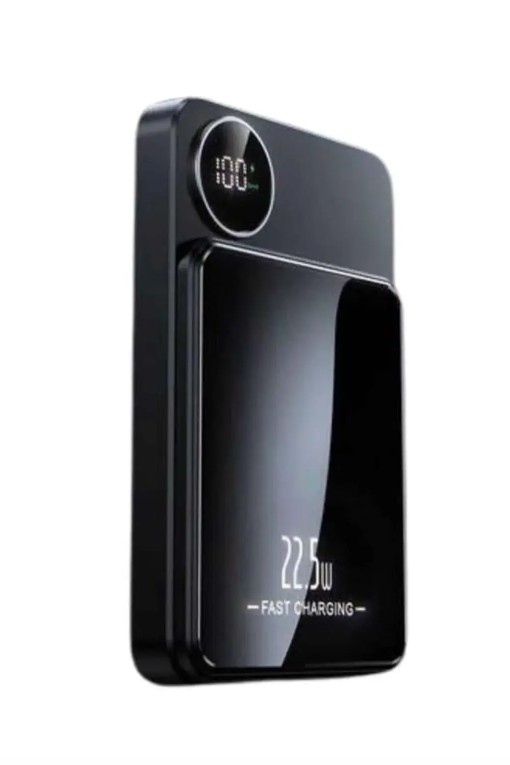 Magsafe Powerbank 10.000 mAh 22.5 Watt Hızlı Şarj Göstergeli Kabl