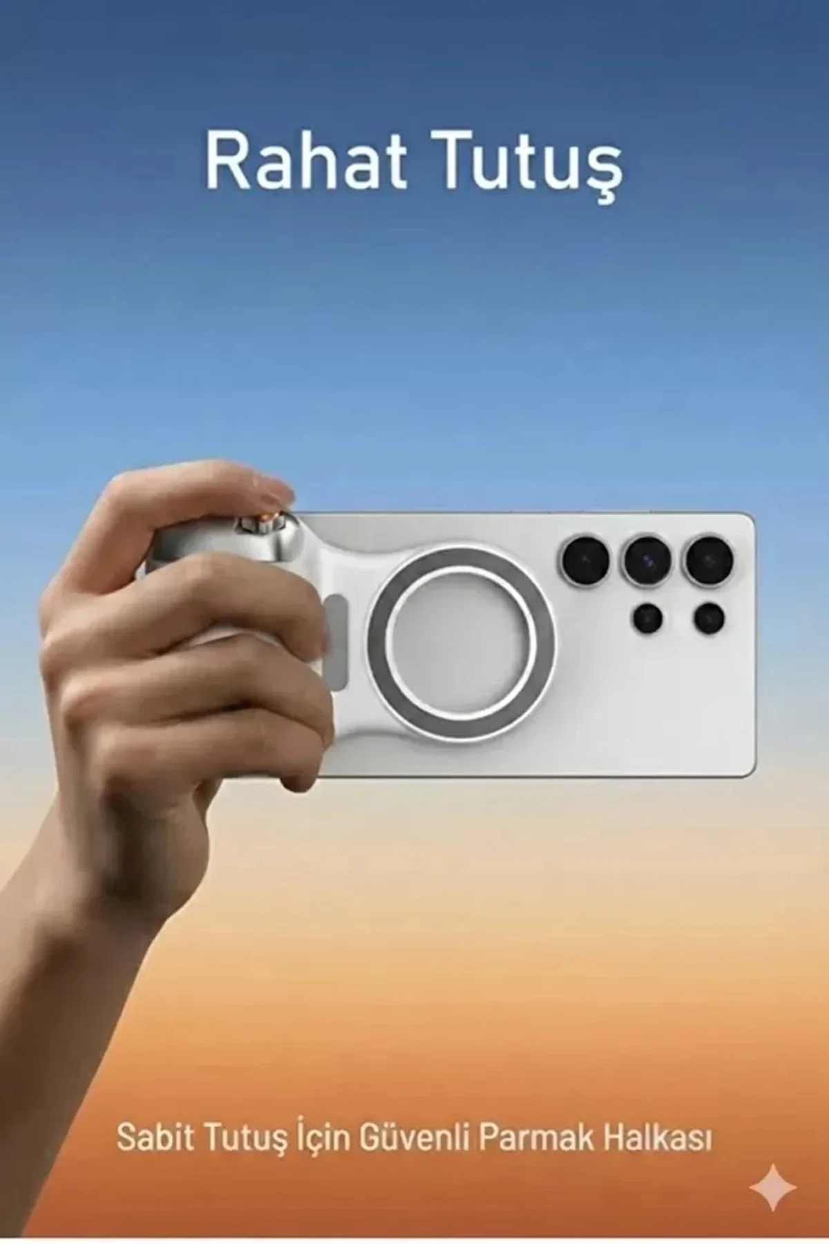 Magsafe Selfie Çubuğu Kamera Kolu Profesyonel Çekim Zoom