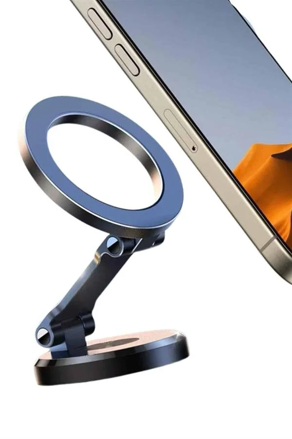 MagSafe Uyumlu 360 Dönüşlü Araç İçi Telefon Tutucu - iOS Modelleri İçin