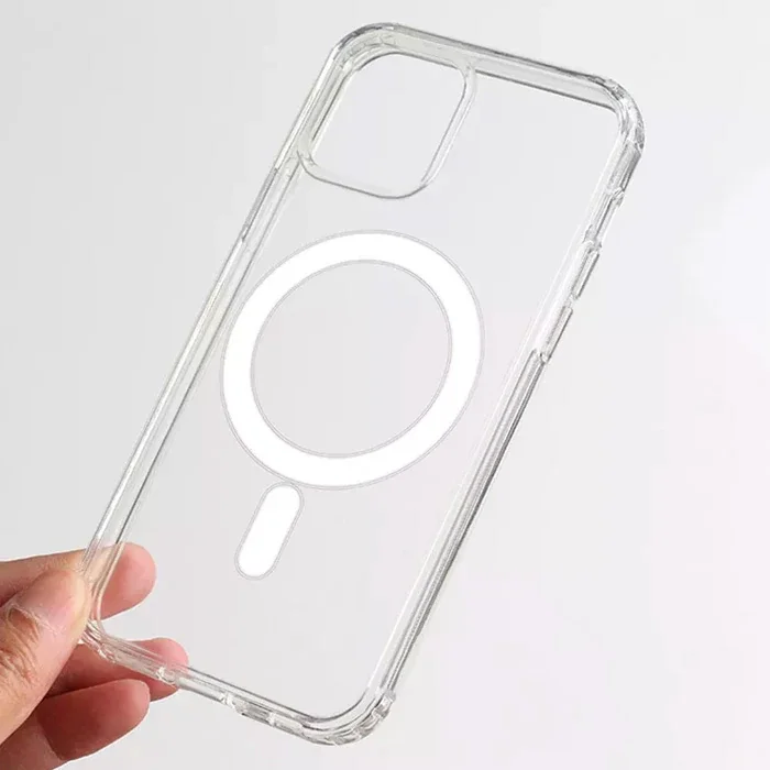 Magsafe Uyumlu iPhone 13 Pro Max Manyetik Silikon Kılıf – Sararmaz & Kablosuz Şarj Destekli