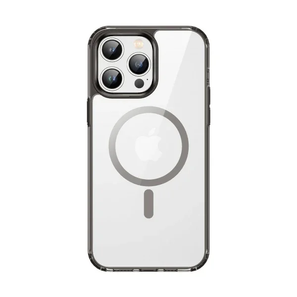 Magsafe Uyumlu iPhone 14 Pro 6.1 Manyetik Silikon Kılıf – Sararmayan Şeffaf Tam Koruyucu