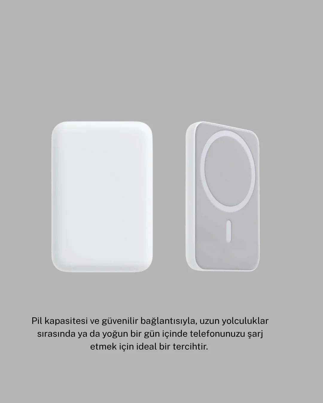 MagSafe Uyumlu Kablosuz Batarya – 27W Hızlı Şarj Destekli Kompakt Güç Bankası Fiyatı, Yorumları ve Özellikleri