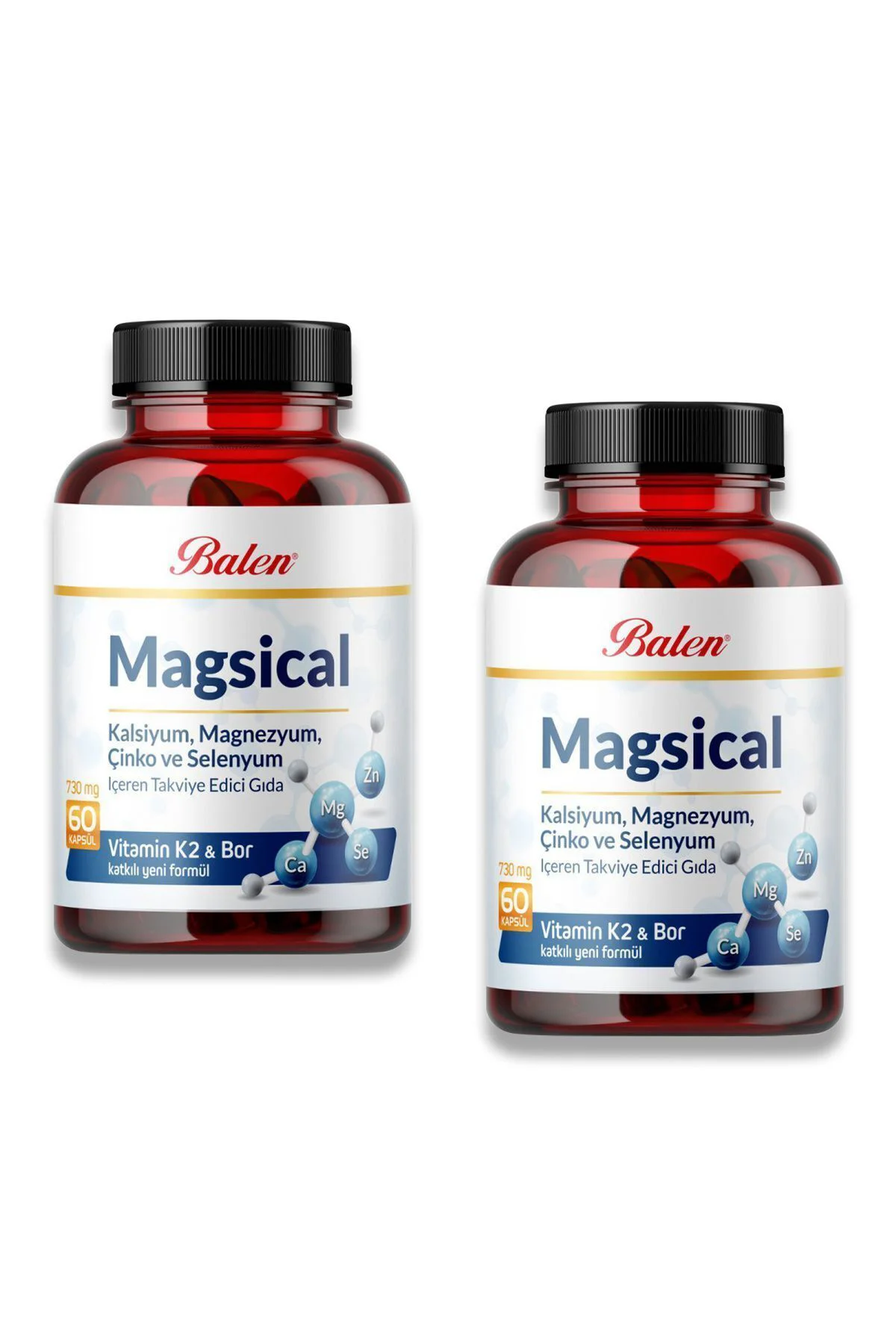 Magsical 730 Mg 60 Kapsül X 2 Adet