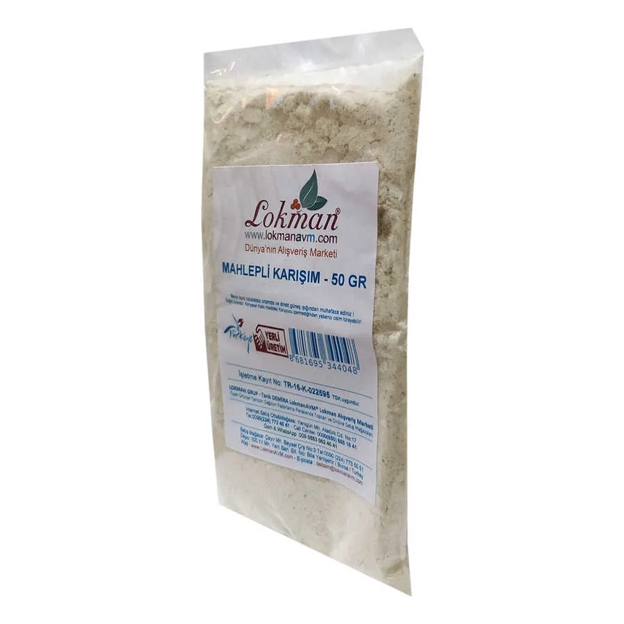 Mahlepli Karışım Pasta Kurabiye Poğaça Katığı 50 Gr - Pratik Tatlı ve Kahvaltılık Hazır Karışım