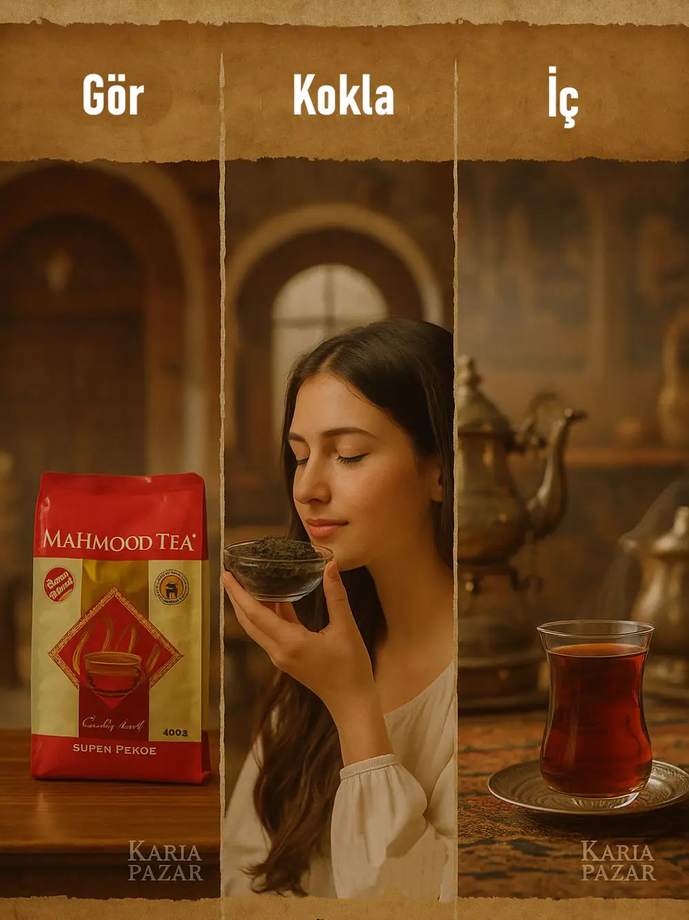 Mahmood Seylan Çayı 2’li Paket 400g x2 Super Pekoe