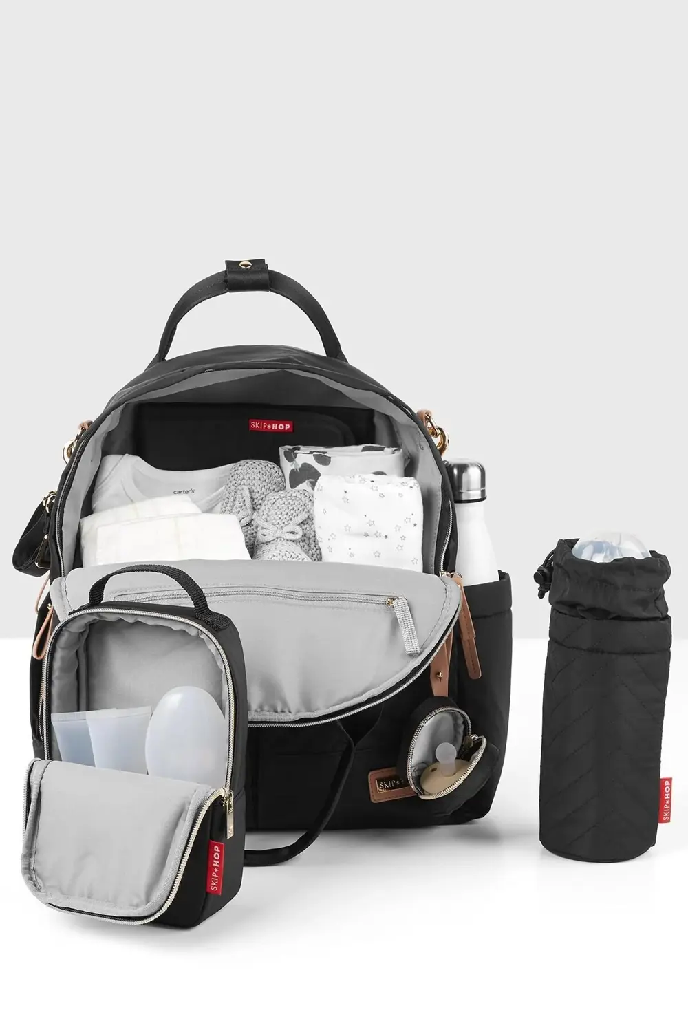 Main Frame 6 Bölmeli Sırt Çantası – Siyah