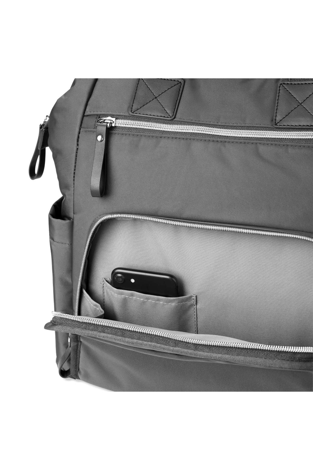 Skip Hop Main Frame El Çantası Charcoal