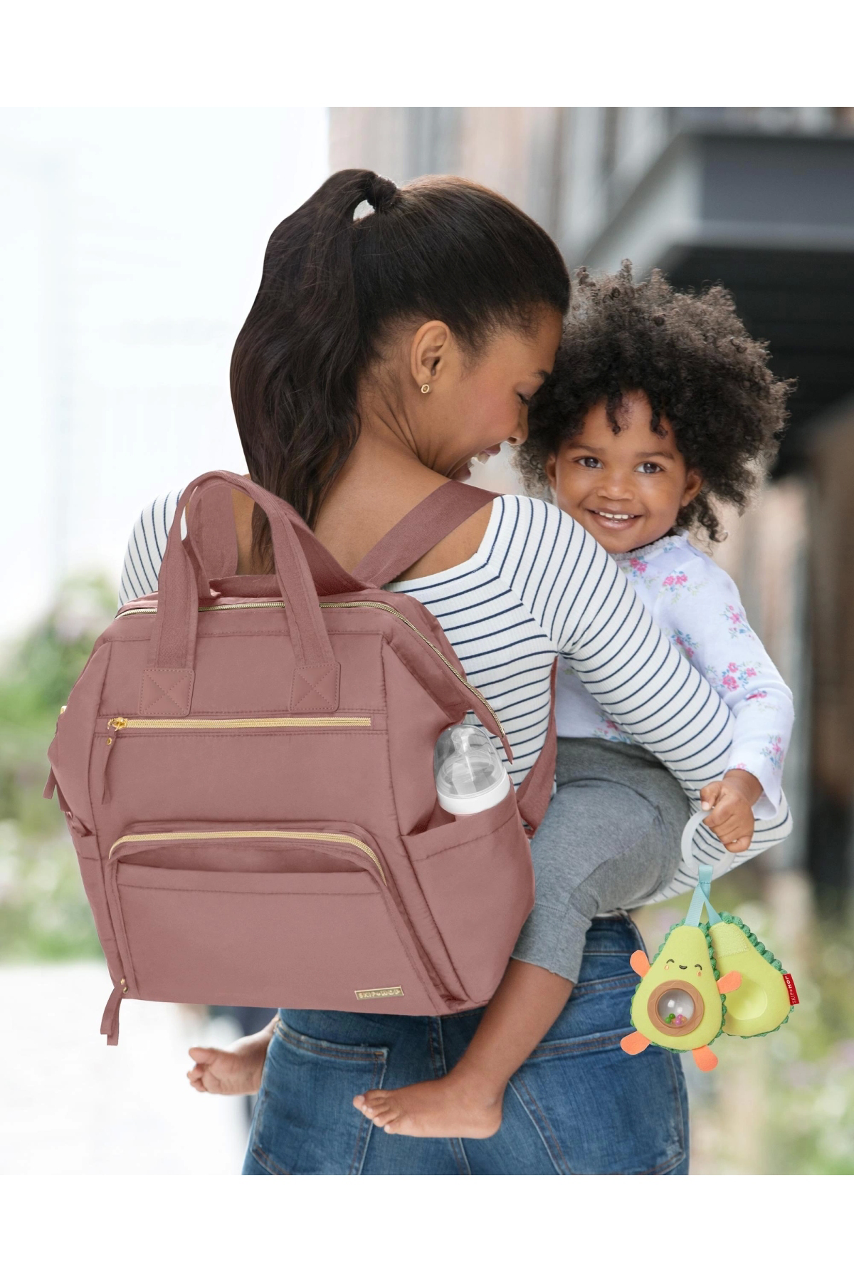Skip Hop Main Frame El Çantası Pembe