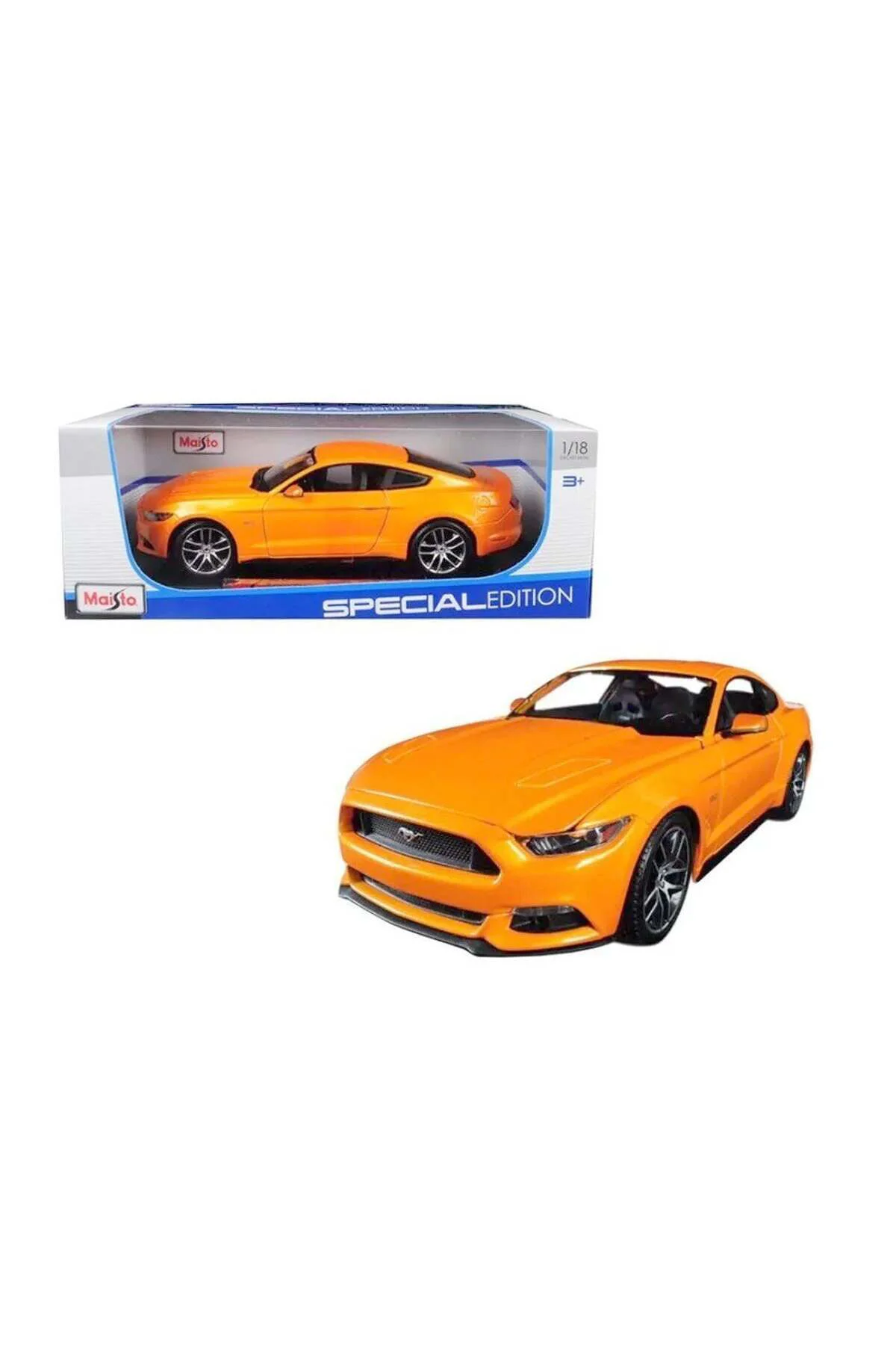 Mais 311797 1:18 Maisto Ford Mustang Gt 2015 Model Araba -Necotoy