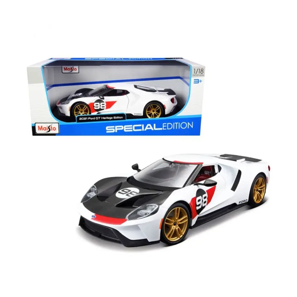 MAIS 31390 Maisto Özel Sürüm 1 18 Ford Gt Herigate Model Araba -N