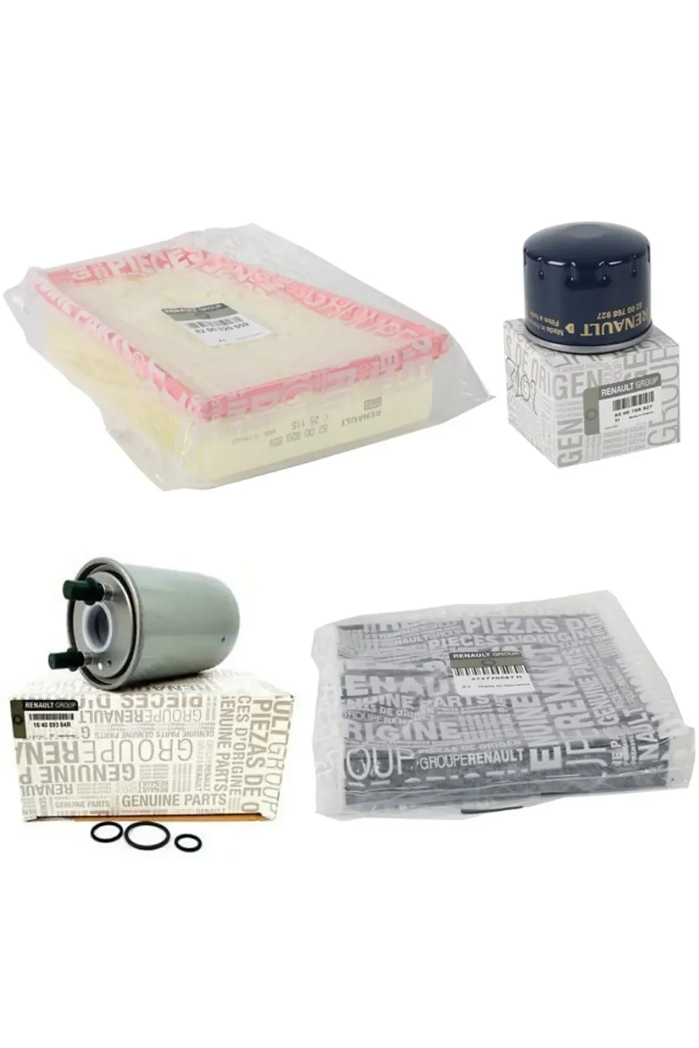 Mais Renault Fluence 1.5 Dcı Filtre Bakım Seti ( Hava Filtresi -