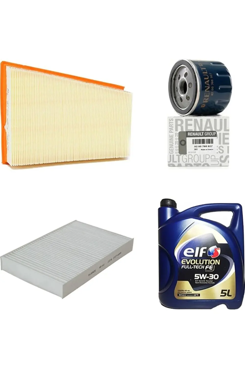 Mais Renault Fluence 1.5 Dci Filtre Bakım Seti