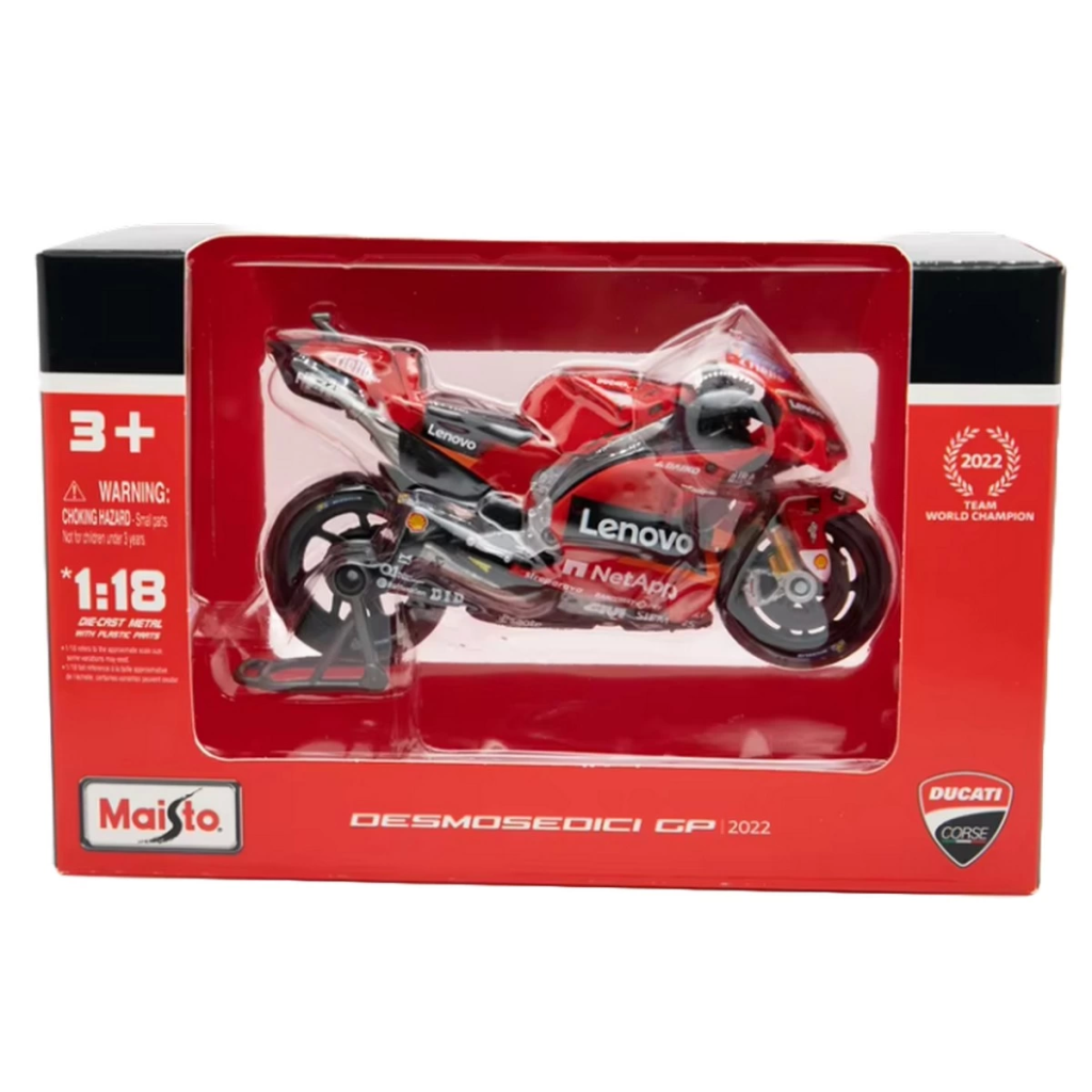 Maisto 1/18 Ducati Desmosedici GP 2022 36391 Maisto 1/18 Ducati Desmosedici GP 2022 36391