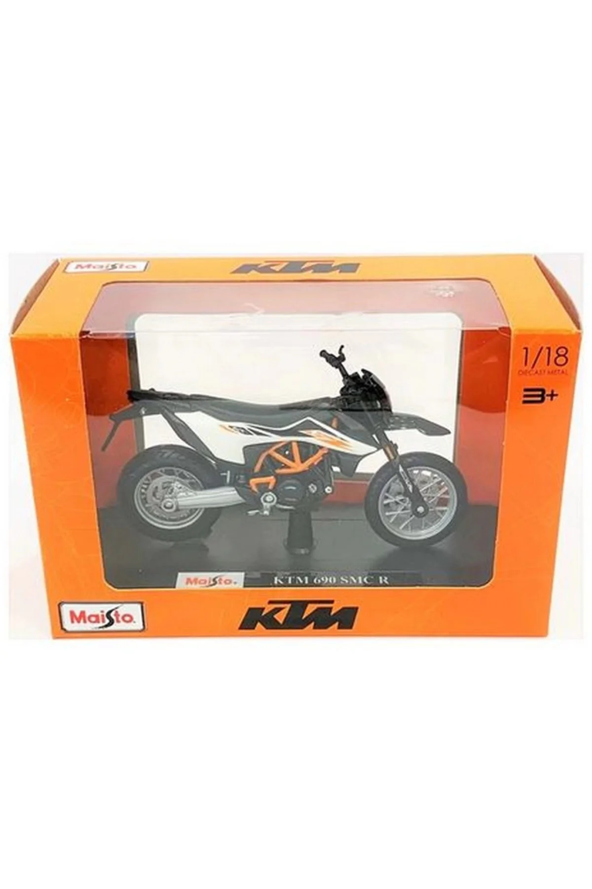 Maisto 1/18 KTM 690 SMC R Motosiklet