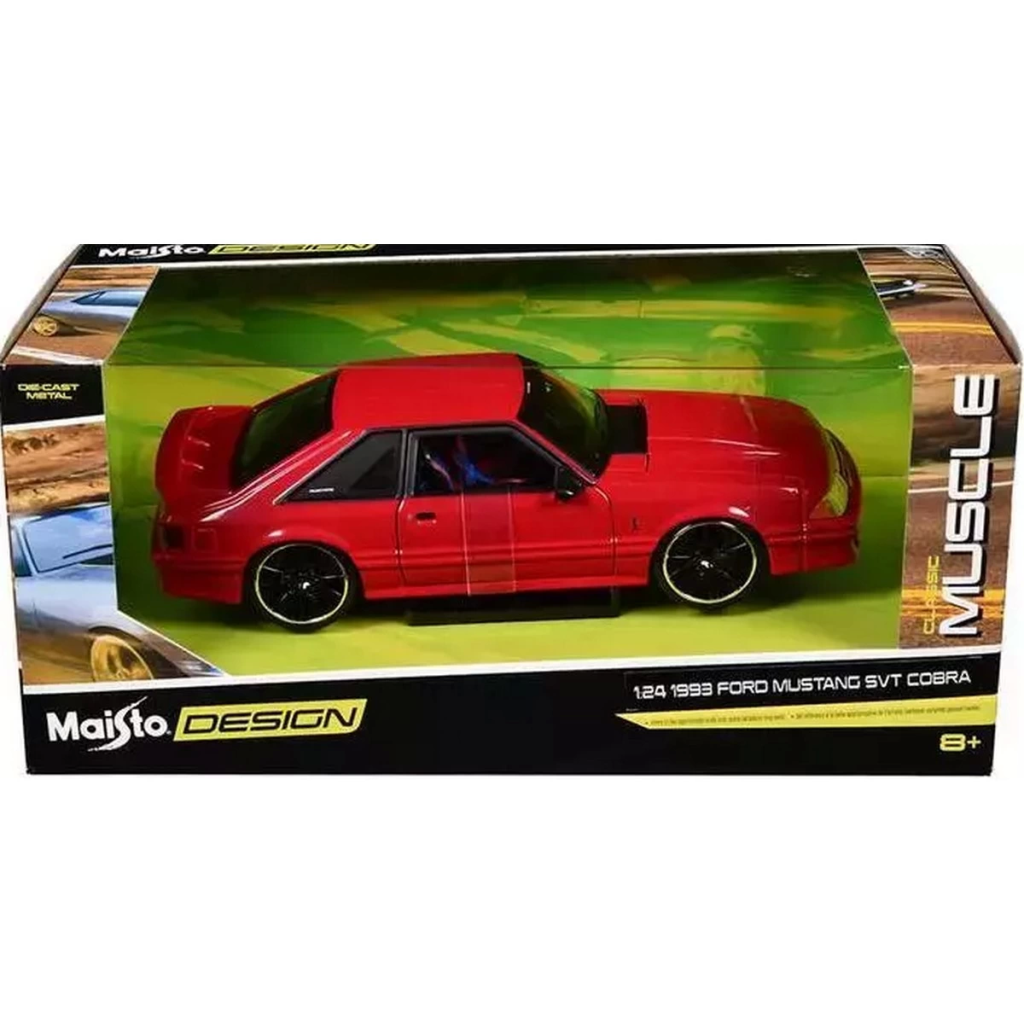 Maisto 1/24 1993 Ford Mustang SVT Cobra 32549 Maisto 1/24 1993 Ford Mustang SVT Cobra 32549