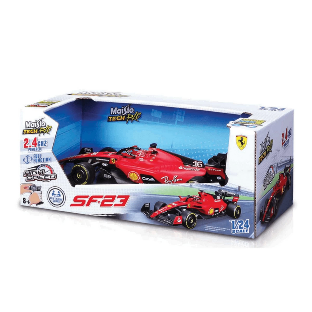 Maisto 1/24 Ferrari SF23 F1 Leclerc RC Car Maisto 1/24 Ferrari SF23 F1 Leclerc RC Car