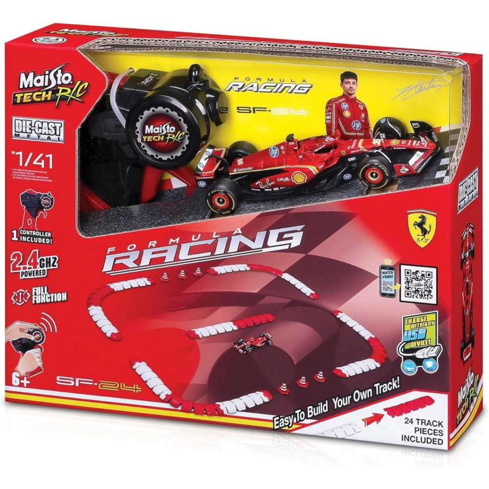 Maisto 1/41 Uzaktan Kumandalı Ferrari SF-24 Maisto 1/41 Uzaktan Kumandalı Ferrari SF-24