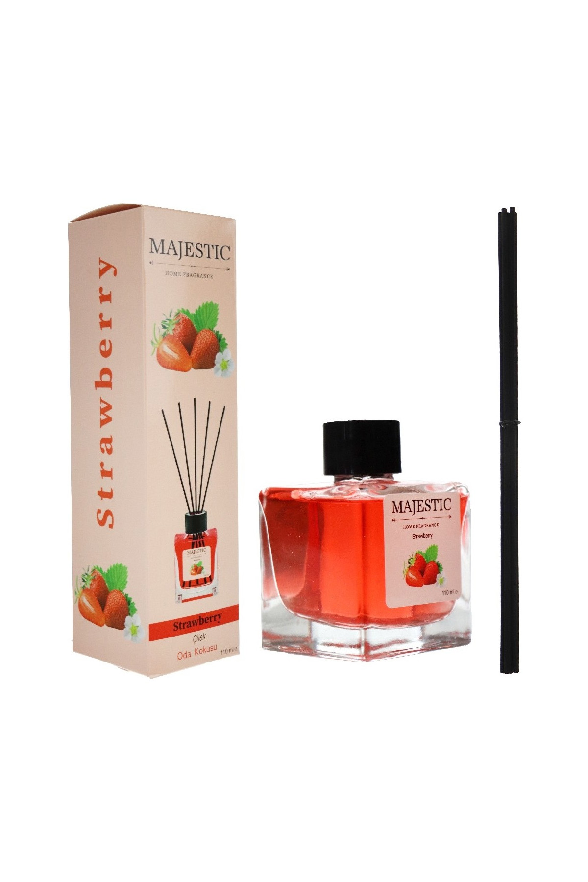 Just Cheap Store Majestic Strawberry - Çilek - Oda Kokusu - 110 Ml