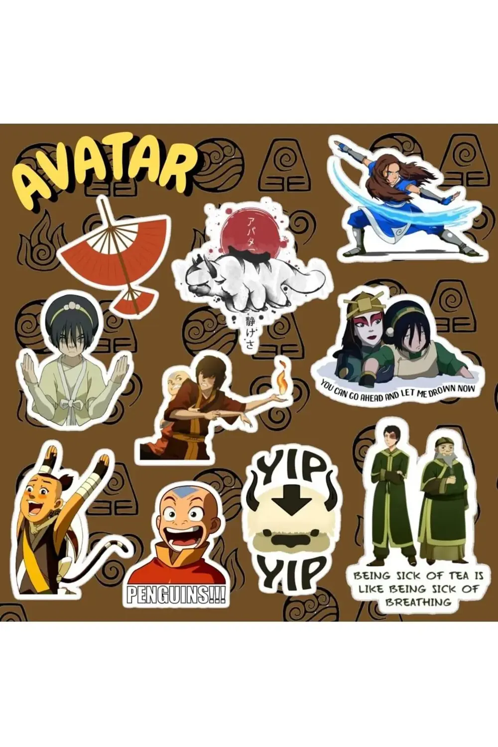 Major Selection Avatar Seti | Laptop Telefon Etiket Bullet Journa