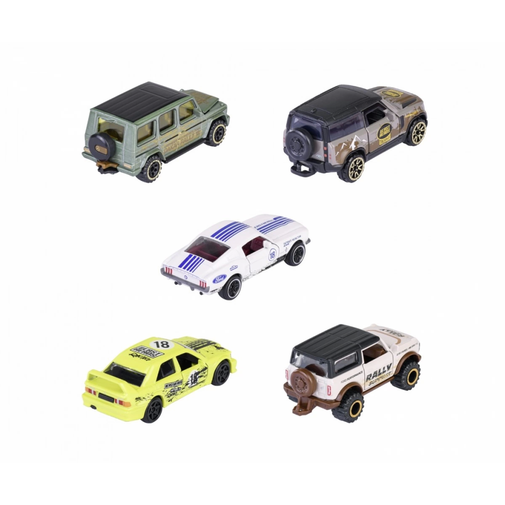 Majorette CastHeads Track Racer 5'li Majorette CastHeads Track Racer 5'li