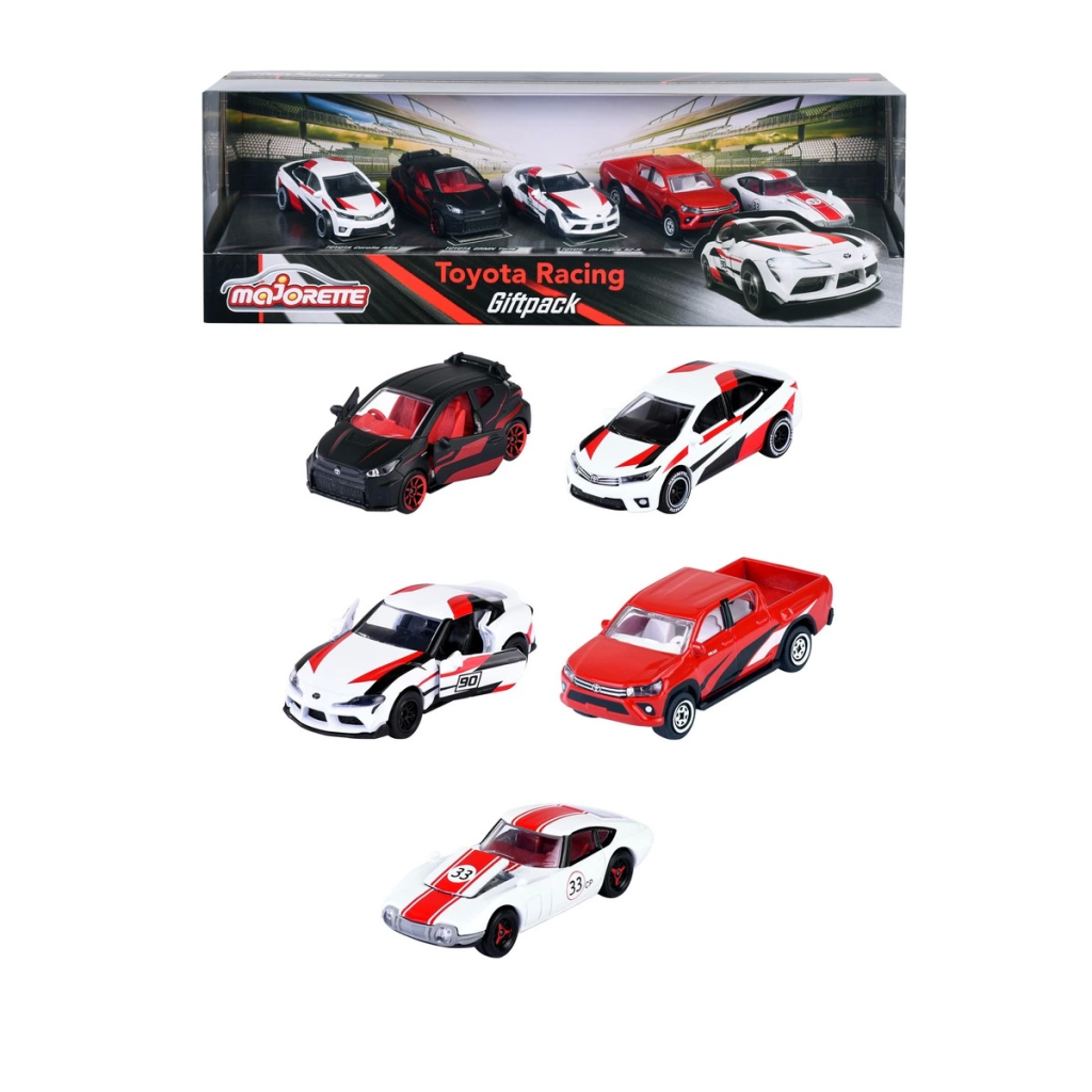 Majorette Toyota Racing 5'li Koleksiyon Paketi Majorette Toyota Racing 5'li Koleksiyon Paketi