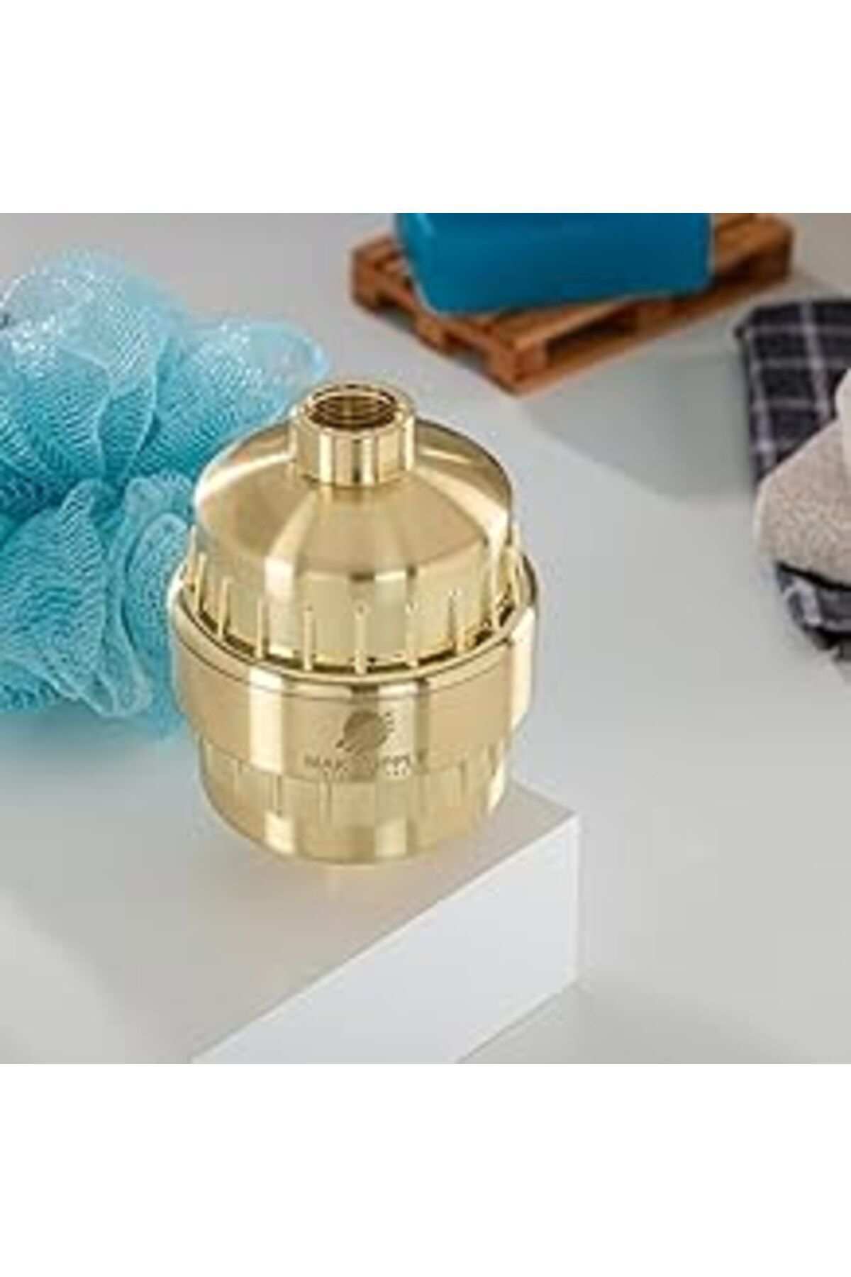 Storemax Mak Supply Duş Filtresi Gold, Duş Aritma Cihazi