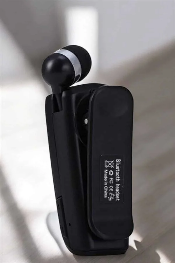 Makaralı Bluetooth Kulaklık Kulak İçi Android iOS Uyumlu Titreşimli