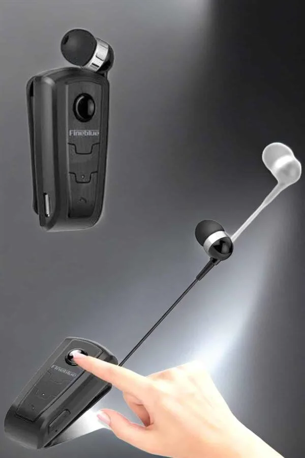 Makaralı Bluetooth Kulaklık Uzun Pil Ömrü ve Çağrı Cevaplama