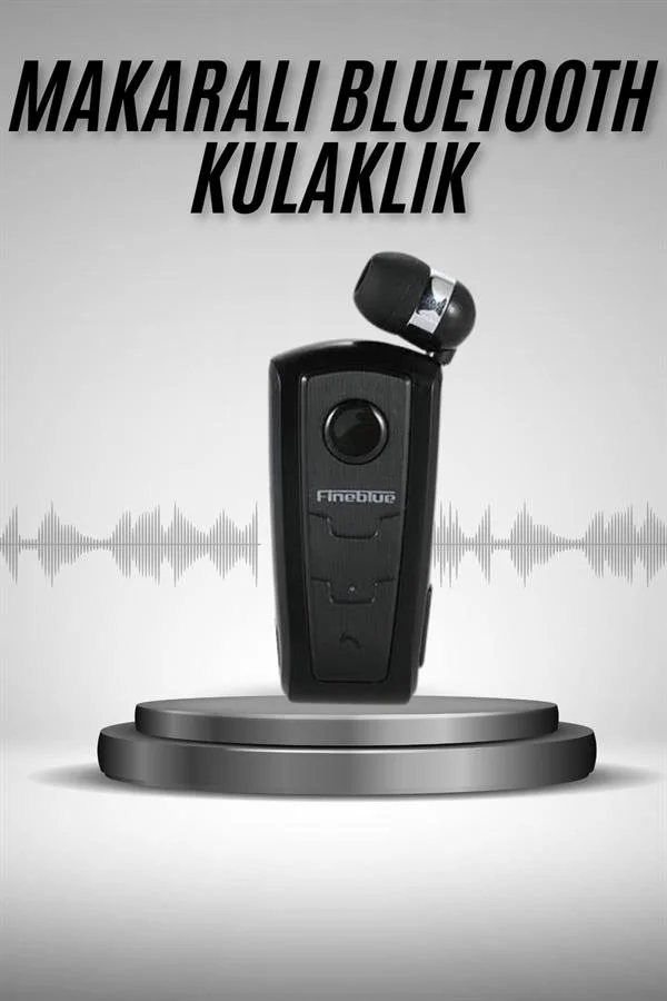 Makaralı Bluetooth Kulakiçi Yaka Kulaklığı Kablosuz Kulaklık Makaralı Bluetooth Kulakiçi Yaka Kulaklığı Kablosuz Kulaklık